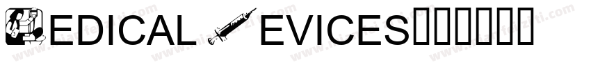 Medical Devices字体转换